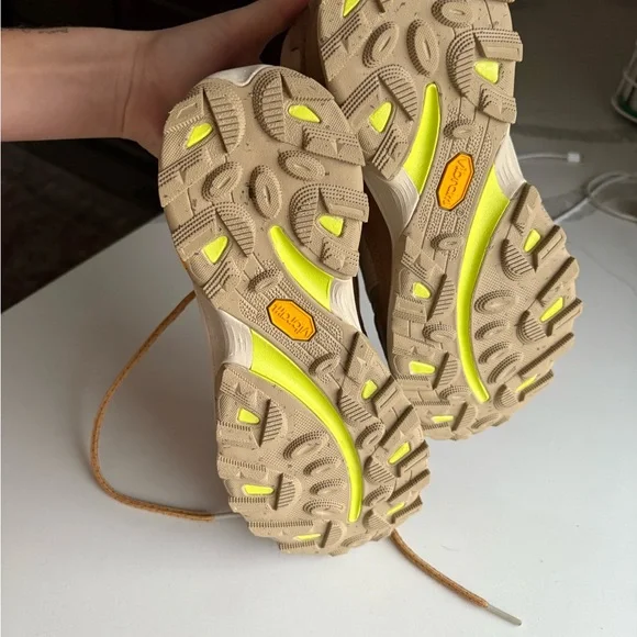 Merrell Tan and Cream Hiking Boots - Picture 4 of 5